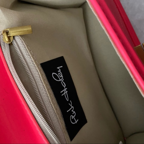 Pink Gold Chain Handle Mini Bag - Picture 6 of 10